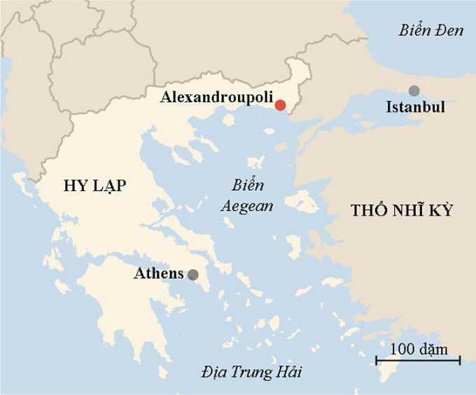 Cảng Hy Lạp thành điểm nóng giằng co giữa ba cường quốc